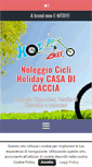 Mobile Screenshot of noleggiocicliholiday.com